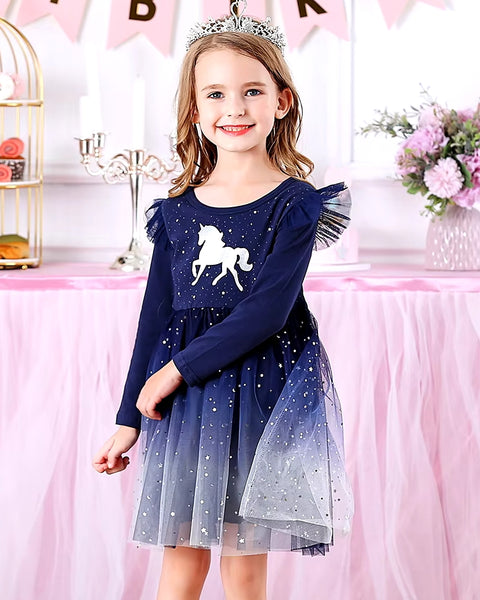 Robe de fête pour fillette