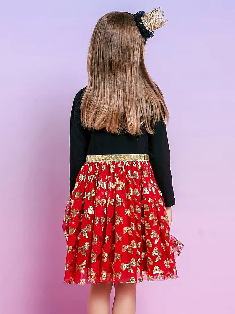 Robe de noël pour fillette