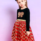 Robe de noël pour fillette