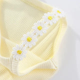 Robe tutu pour fillette couleur jaune