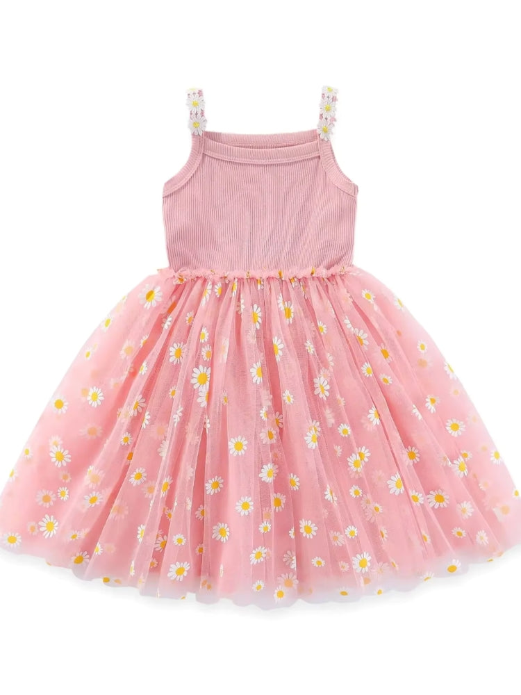 Robe tutu pour fillette couleur rose